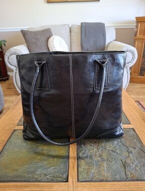 Elegant Black Buxton Tote Bag